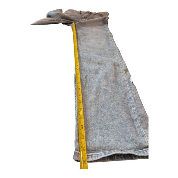 Anthropologie | Unpublished Jeans - Rae Olympic - High Rise Straight, Size 27 - Picture 9 of 10